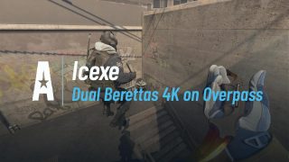 Dual Berettas 4K on Overpass