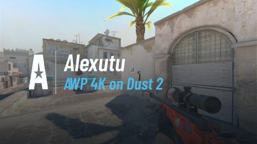 alexutucs - AWP 4K on Dust 2 on Dust 2