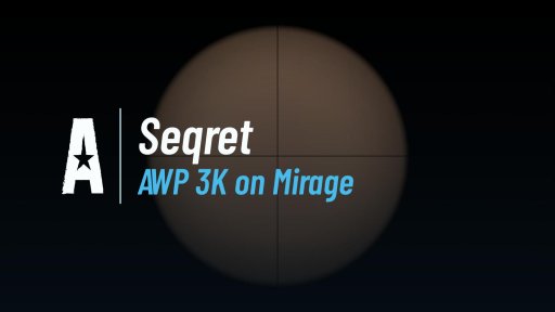 Seqretcs - AWP 3K on Mirage on Mirage