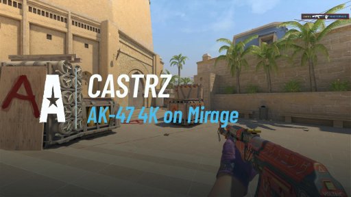 castrzz - AK-47 4K on Mirage on Mirage