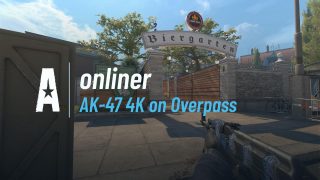 AK-47 4K on Overpass