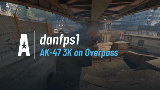 danfps1 - AK-47 3K on Overpass on Overpass