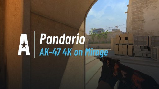 IPandario - AK-47 4K on Mirage on Mirage