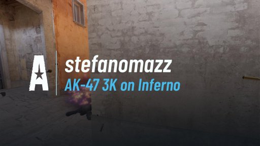 stefanomazz - AK-47 3K on Inferno on Inferno