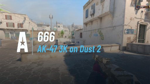 zephran999 - AK-47 3K on Dust 2 on Dust 2