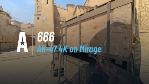 zephran999 - AK-47 4K on Mirage on Mirage