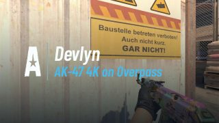 AK-47 4K on Overpass
