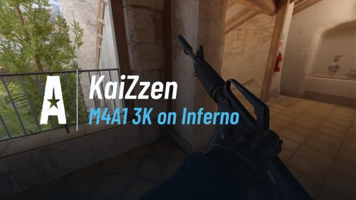 xkaizzenx - M4A1 3K on Inferno on Inferno