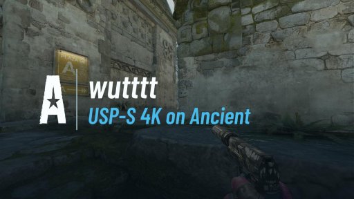 wutttt - USP-S 4K on Ancient on Ancient