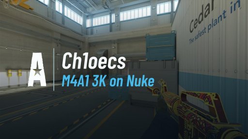 ch1oecs - M4A1 3K on Nuke on Nuke