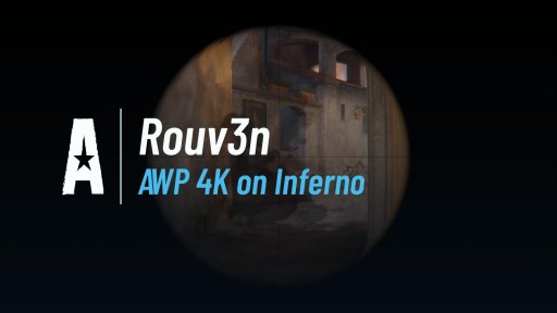 Rouv3nn - AWP 4K on Inferno on Inferno