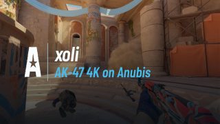 AK-47 4K on Anubis