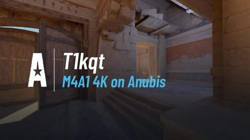 T1k7t - M4A1 4K on Anubis on Anubis