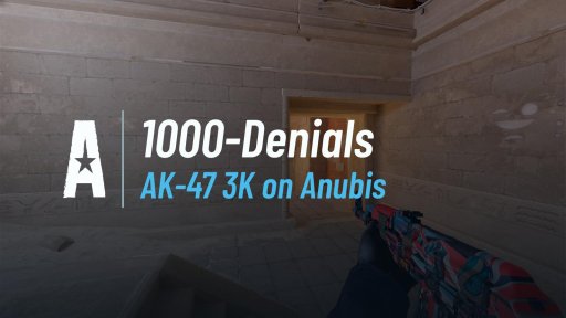 KosmosisJones - AK-47 3K on Anubis on Anubis