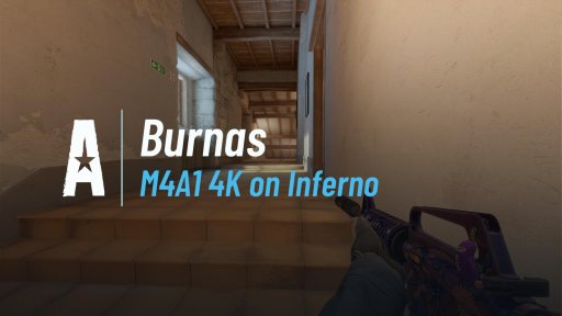 BurnasCS2 - M4A1 4K on Inferno on Inferno