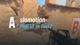 M4A1 4K on Dust 2