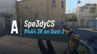 M4A4 3K on Dust 2