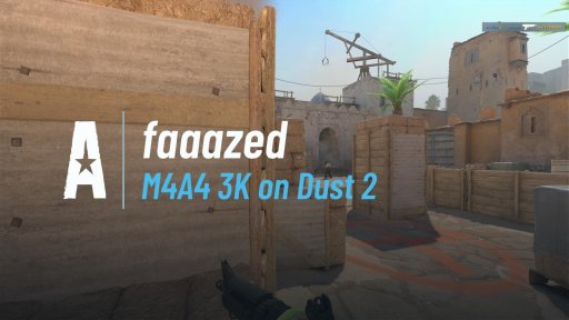 faaazed - M4A4 3K on Dust 2 on Dust 2