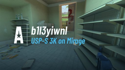 Bileyiwnl - USP-S 3K on Mirage on Mirage