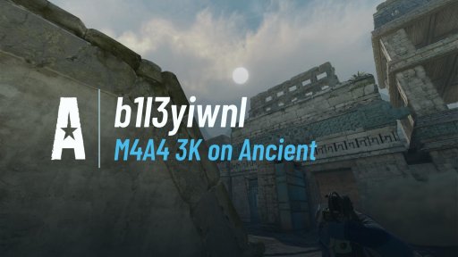Bileyiwnl - M4A4 3K on Ancient on Ancient