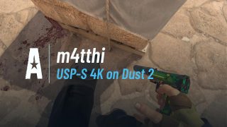 USP-S 4K on Dust 2