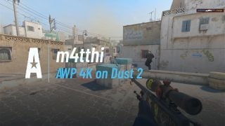 AWP 4K on Dust 2
