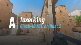 Glock-18 ACE on Dust 2