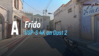 USP-S 4K on Dust 2