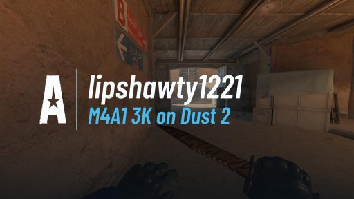 lipshawtyy - M4A1 3K on Dust 2 on Dust 2