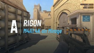 M4A1 4K on Mirage