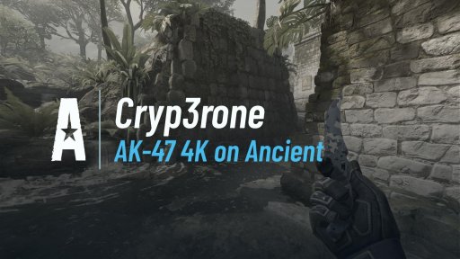 Cryp3r - AK-47 4K on Ancient on Ancient