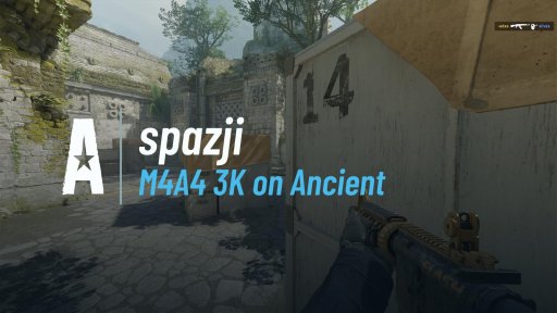 spazji - M4A4 3K on Ancient on Ancient