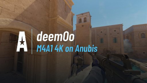 ahtcs - M4A1 4K on Anubis on Anubis