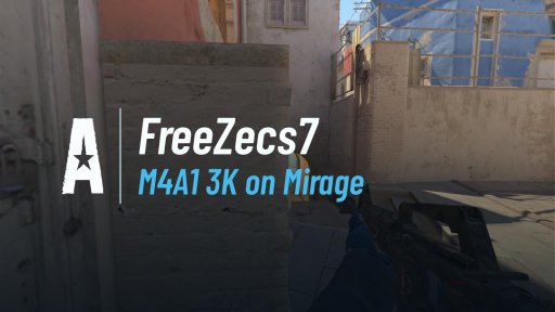 FreeZecs7 - M4A1 3K on Mirage on Mirage