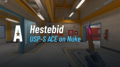hestebid - USP-S ACE on Nuke on Nuke