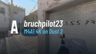M4A1 4K on Dust 2