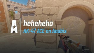 AK-47 ACE on Anubis