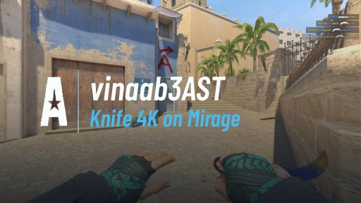 vinaabeastt - Knife 4K on Mirage on Mirage