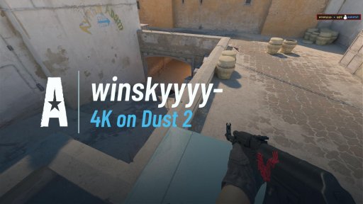 winskyyyy1 - 4K on Dust 2 on Dust 2