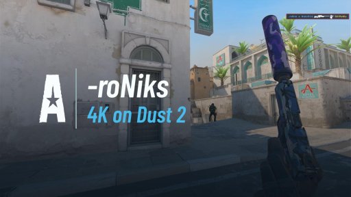 roniks_99 - 4K on Dust 2 on Dust 2
