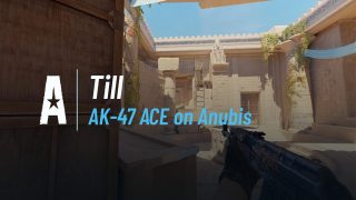 AK-47 ACE on Anubis