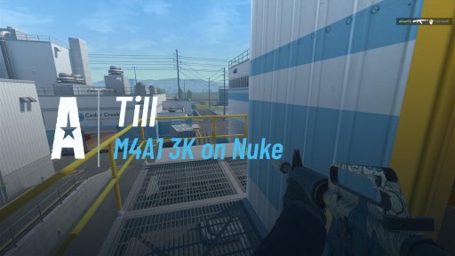 Till_CS - M4A1 3K on Nuke on Nuke