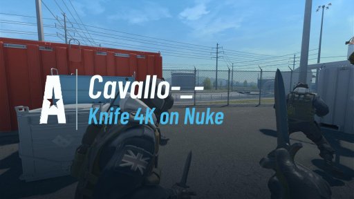 cavallozx - Knife 4K on Nuke on Nuke