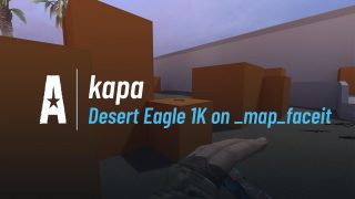 Desert Eagle 1K on _map_faceit