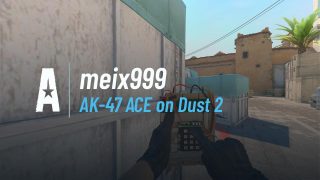 AK-47 ACE on Dust 2