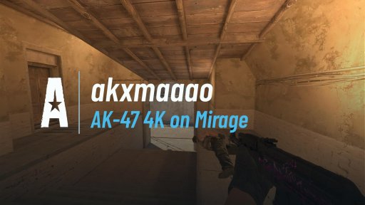 admiralceo - AK-47 4K on Mirage on Mirage