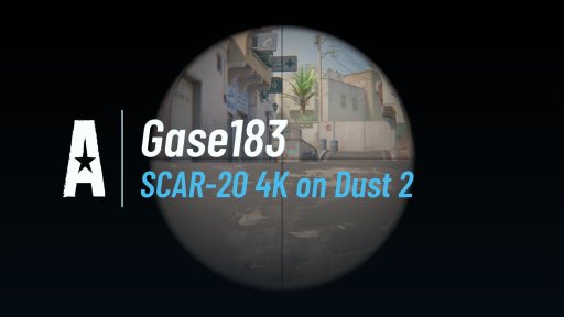 perdunidzee - SCAR-20 4K on Dust 2 on Dust 2