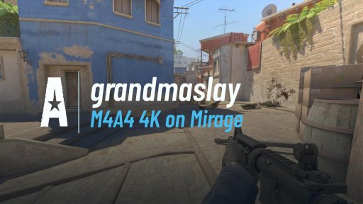 barmani44 - M4A4 4K on Mirage on Mirage
