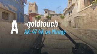 AK-47 4K on Mirage