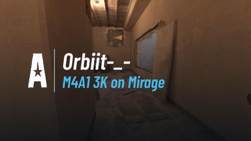 Orbiiiit - M4A1 3K on Mirage on Mirage
